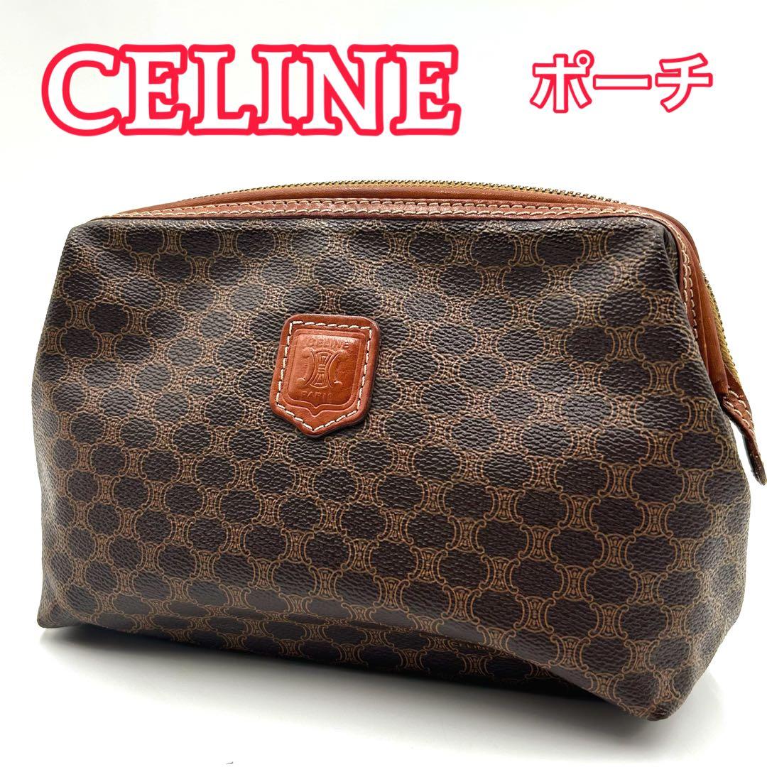 瑠衣@緊急のメッセージ以外は不要です様専用 セリーヌ マカダム ポーチ