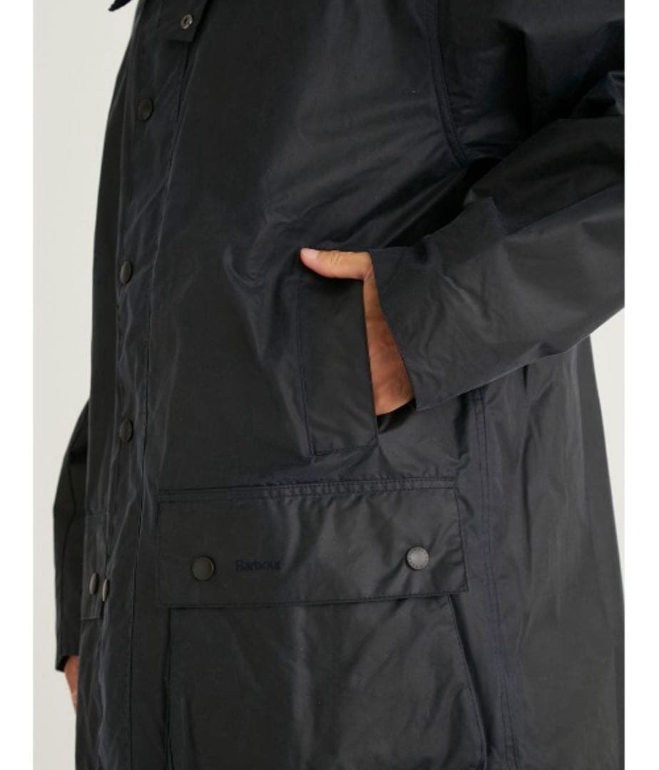 新品未使用 Barbour Border navy バブア ボーダー 36 - メルカリ