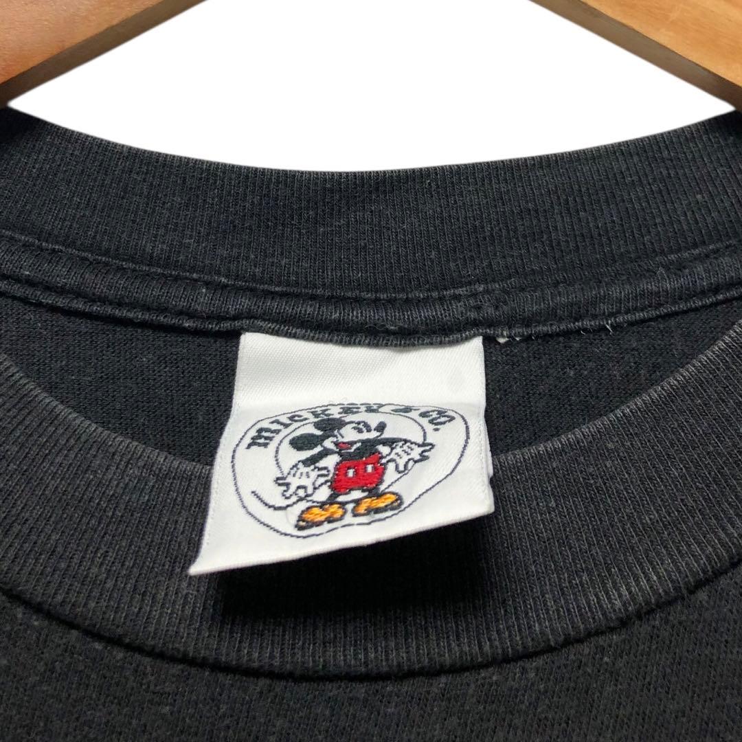 K*.様 90s お座りミッキー 青パン 両面 Tシャツ one size - メルカリ