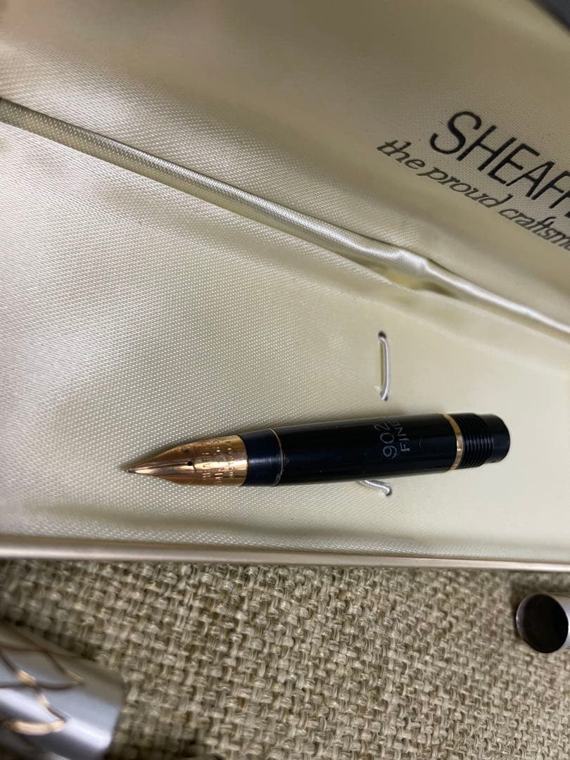 ア*ン様 美品 SHEAFFER シェーファー万年筆ペン先14K585 902F - メルカリ