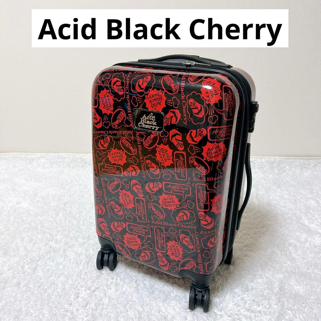 着払い！ Acid Black Cherry キャリーケース 希少】Acid Black Cherry