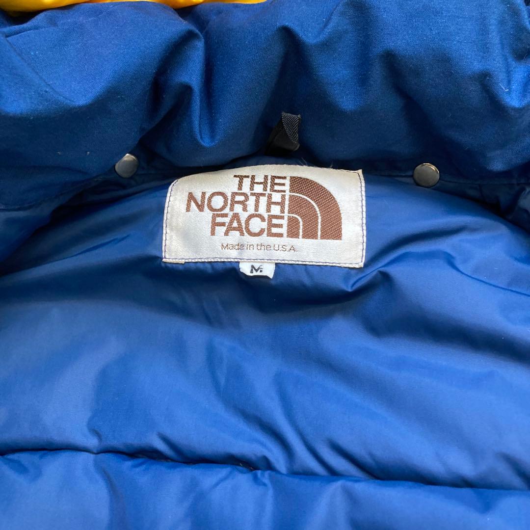極暖80s90s茶タグUSA製ノースフェイスSEROWセロー ダウンジャケット
