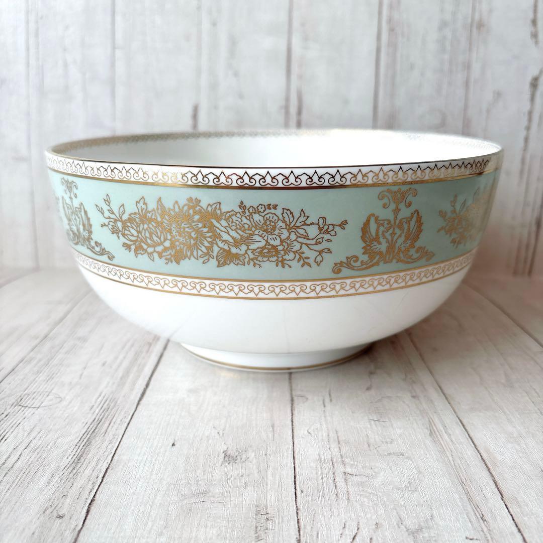 【新品】廃盤 ウェッジウッド コロンビア セージグリーン サラダ ボウル 大きめ ウェッジウッド コロンビアセージグリーン ティーカップ&ソーサー