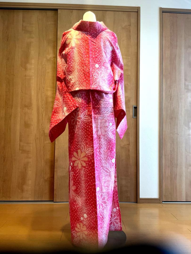 絞り浴衣