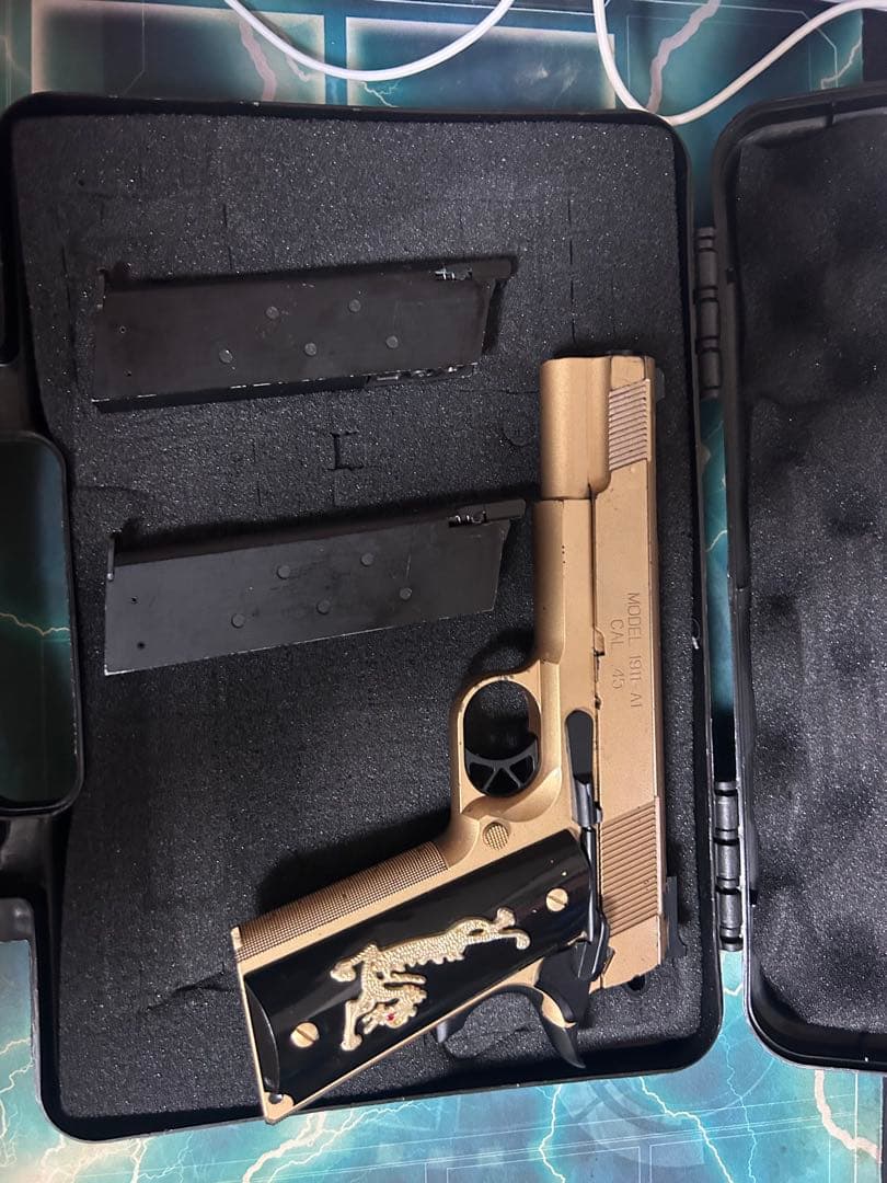 黄金のムービーガン「WA フェイスオフ1911 黄金のムービーガン「WA フェイスオフ1911 黄金のムービーガン「WA