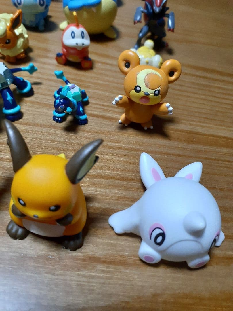 ポケモン ミニフィギュア&指人形等32個セット パーツ欠品あり