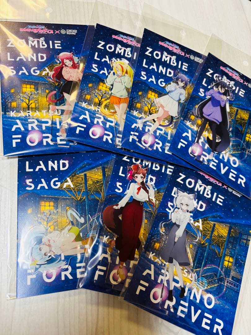 7点 劇場版 ゾンビランドサガ 唐津 すきっちゃん！からチュッ アクリル