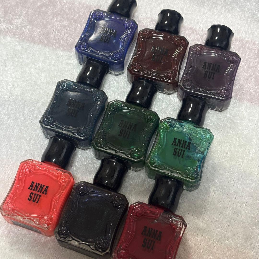 アナスイ ANNASUI ネイルカラー 限定色 9本 まとめ売り 秋ネイルのネイルデザイン | ネイルカラー｜ANNA SUI -【速報】アナ