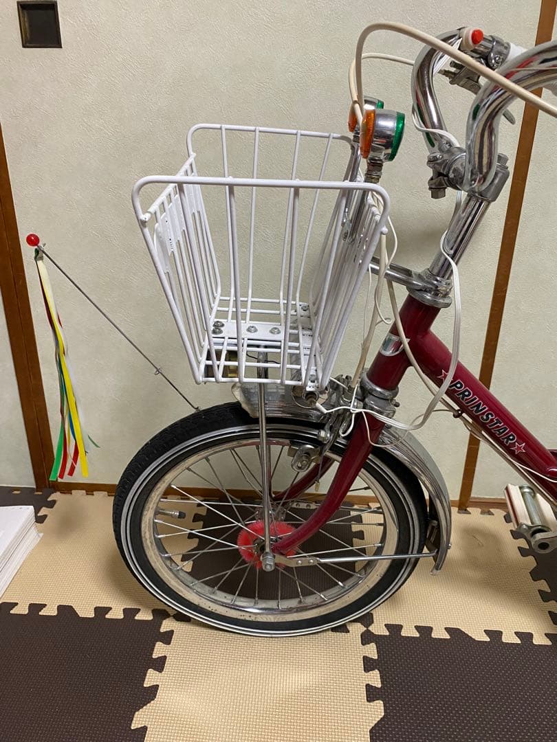 当時物 日米富士自転車株式会社 幼児用自転車 FUJI プリンスター 昭和