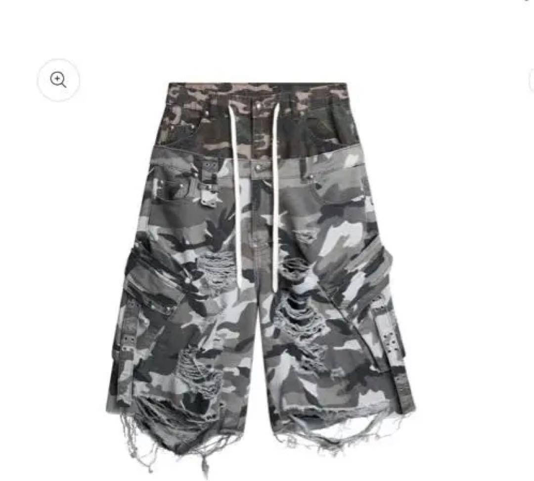 cozy worldwide WAXED CAMO JORTS 迷彩 ショーツ - メルカリ