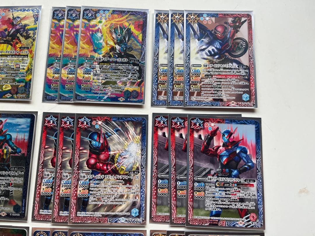 バトスピ 仮面ライダービルド クローズ エボル グリス ローグ デッキ