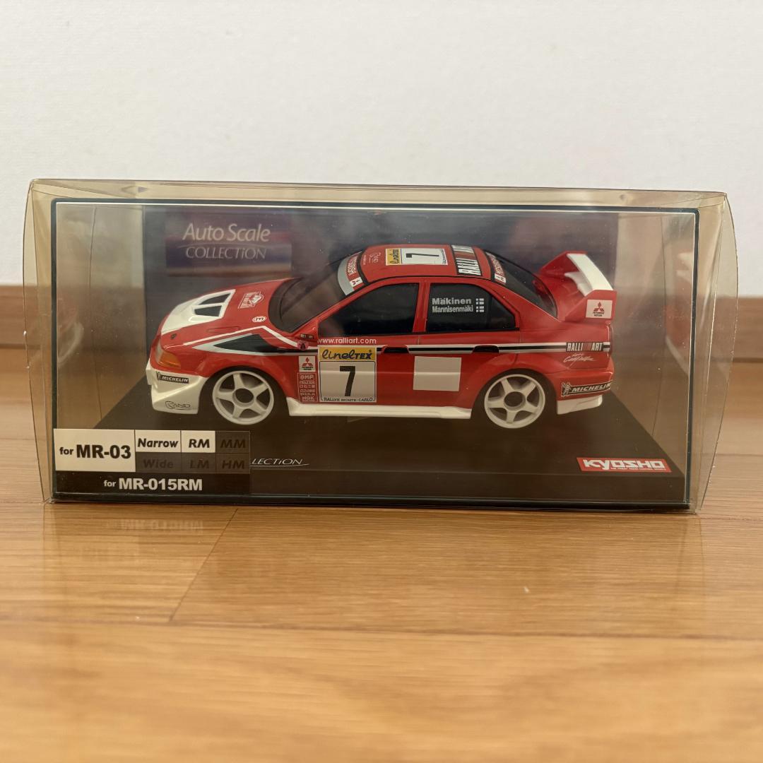 京商 ミニッツ オートスケール 三菱 ランサーエボリューションⅥ WRC 京商 Mini-z 三菱 ランサー エボリューション Ⅵ WRC MZP3WRC ASC