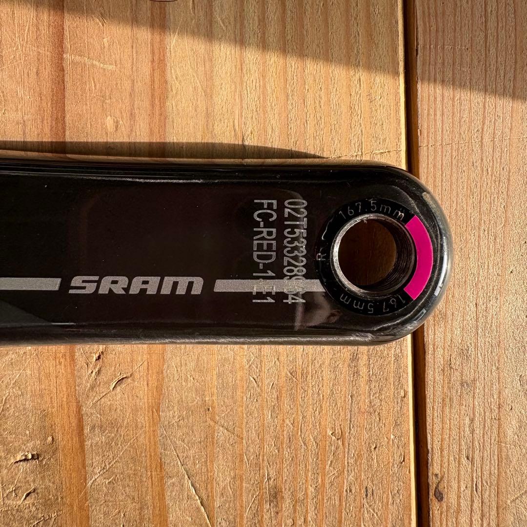 パーツ SRAM Red AXS E1 Crankarm DUB 167.5mm
