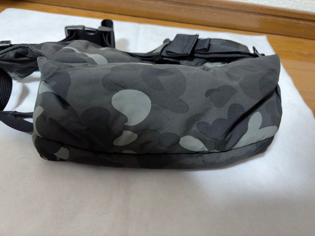 激レア 美品 BAPE × PORTER 1ST CAMO WAIST BAG