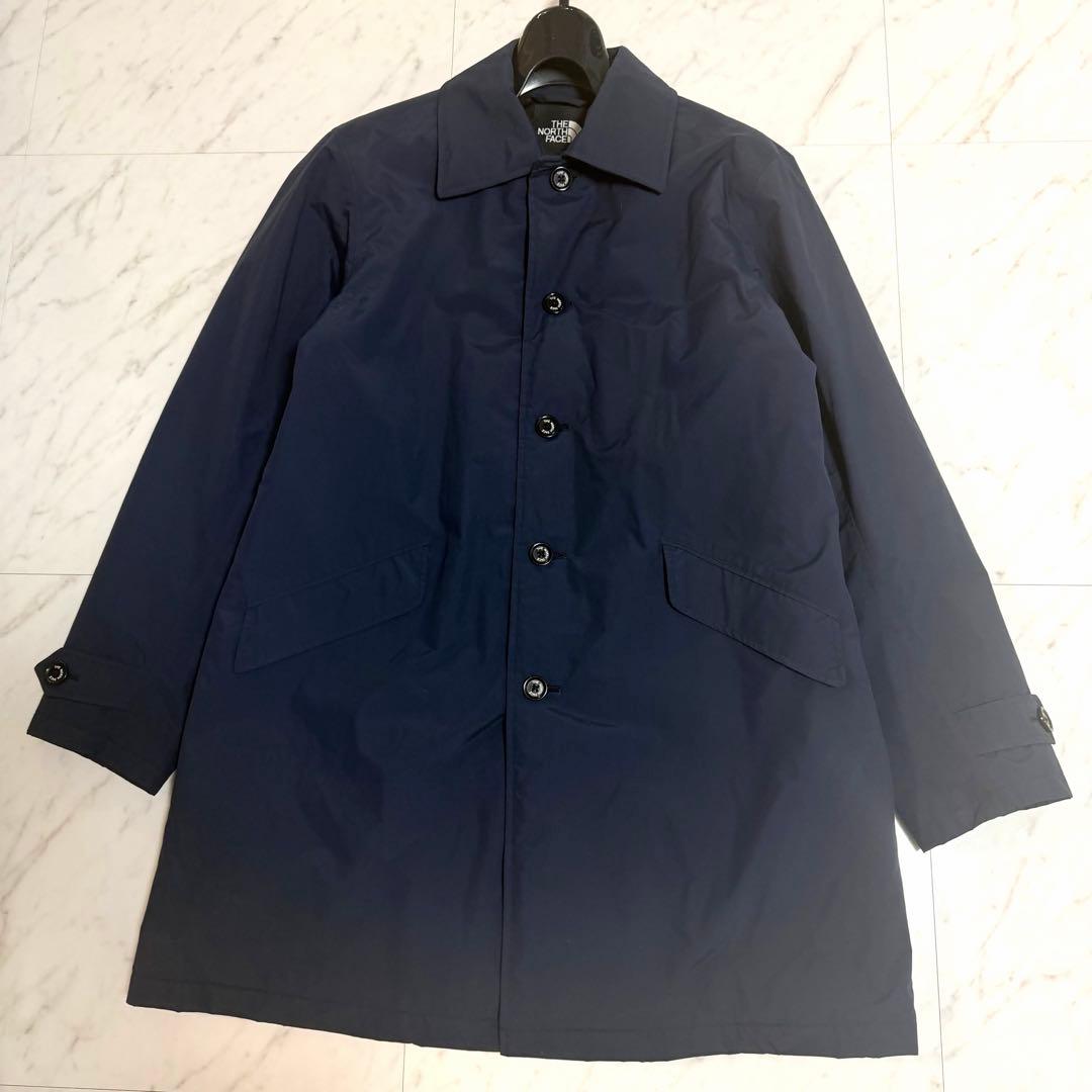 【極美品】ノースフェイス インサレーション トラベラーズ コート 撥水 L ザ・ノース・フェイス(THE NORTH FACE) 中綿ジャケット マタニティ
