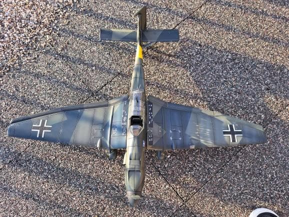 1/18 ドイツ空軍 スツーカ Ju 87 完成品 中古 Yahoo!オークション