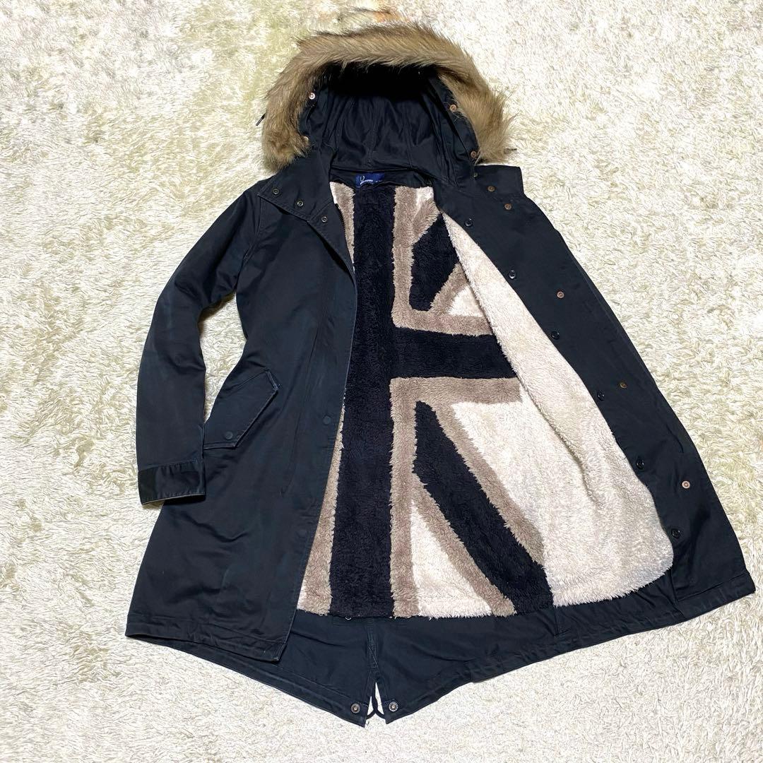 フレッドペリーFRED RERRY （M） ユニオンジャックモッズコート