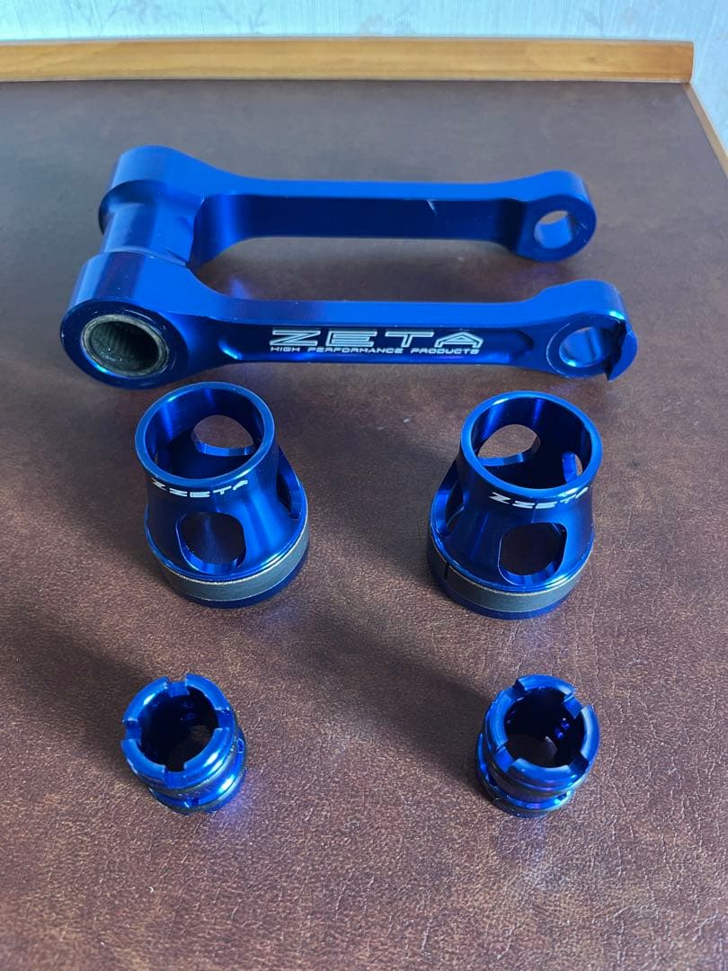 ZETA 06-26適合　YZ125、250ローダウンパーツ＋おまけ ZETA ジータ ロワーリングリンクキット YZ125 YZ125X YZ250 YZ250X