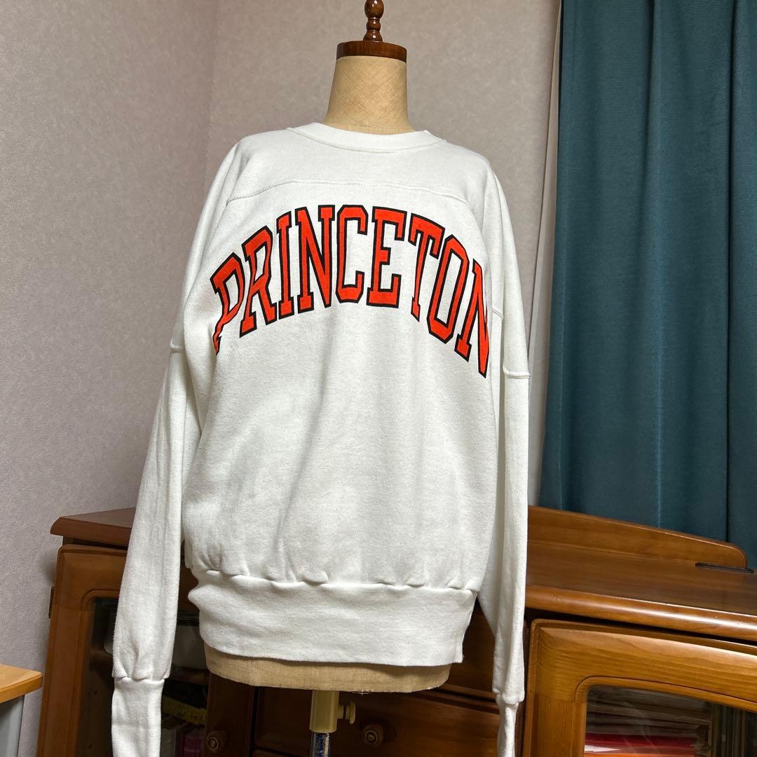希少】80s PRINCETON Championフットボールスウェット 80s USA製