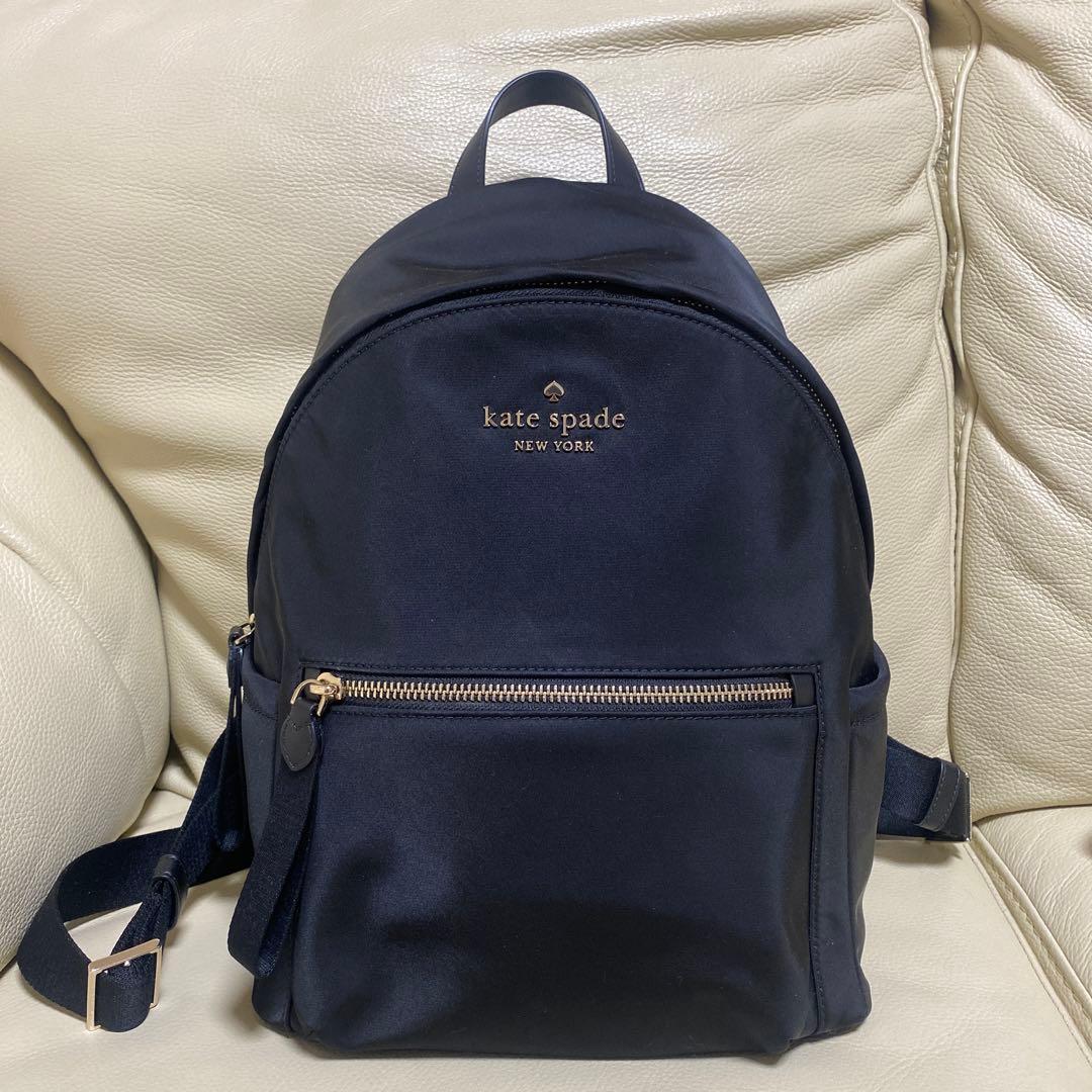 ケイトスペード リュックサック バックパック ナイロン ブラック　一度使用 kate spade NEW YORK（ケイト・スペード ニューヨーク） デイバック
