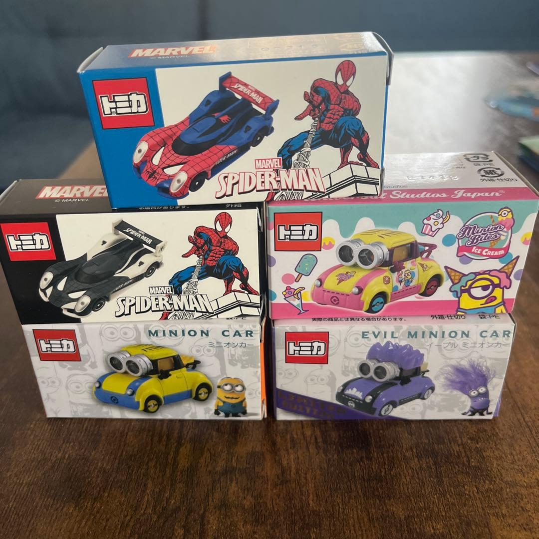 UFJ（ユニバーサルスタジオジャパン） トミカ　5個セット⭐︎値下げ⭐︎ UFJ（ユニバーサルスタジオジャパン） トミカ 5個セット⭐︎値下げ