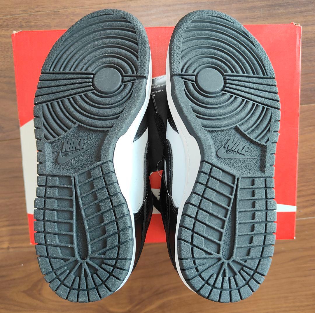 Nike GS Dunk Low White/Black パンダ 22.5cm