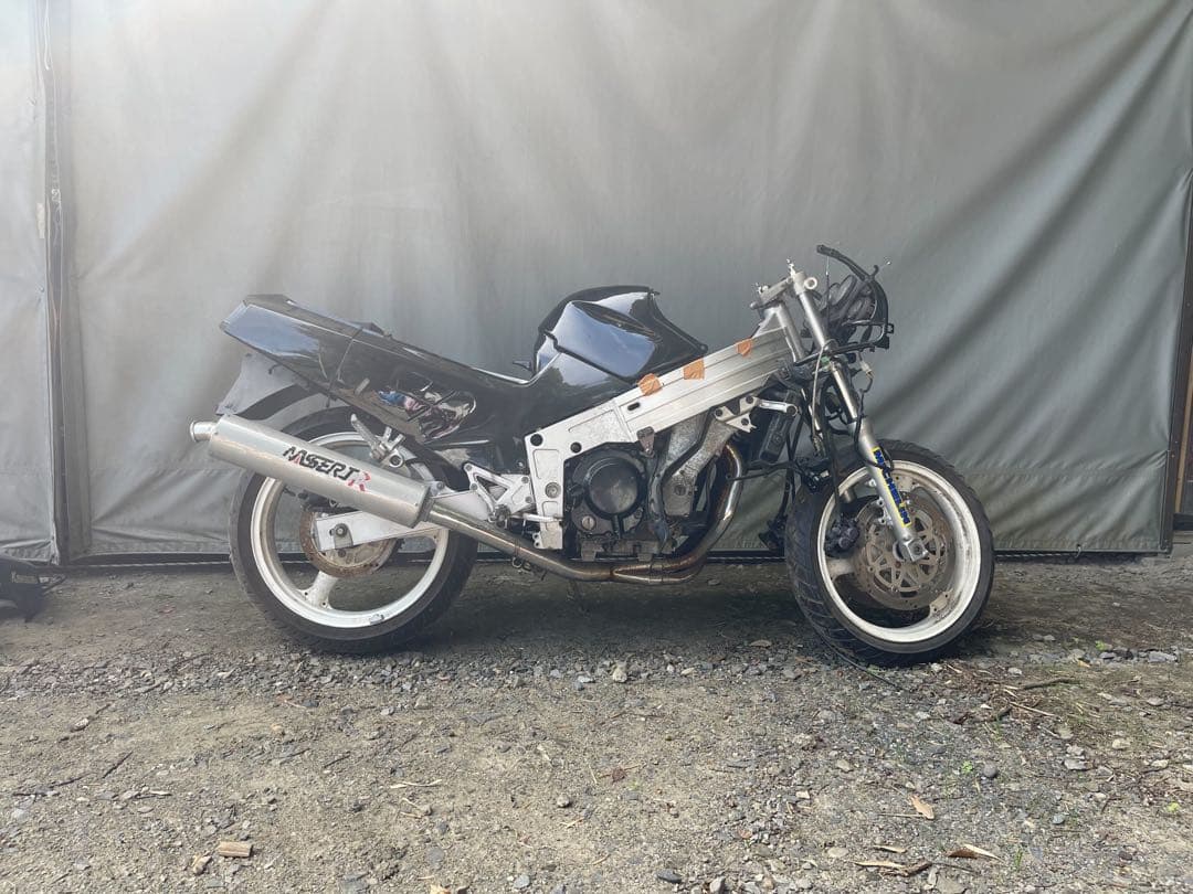 カワサキ ZX-4 ファッション 低走行！ 部品取り フルエキ付き