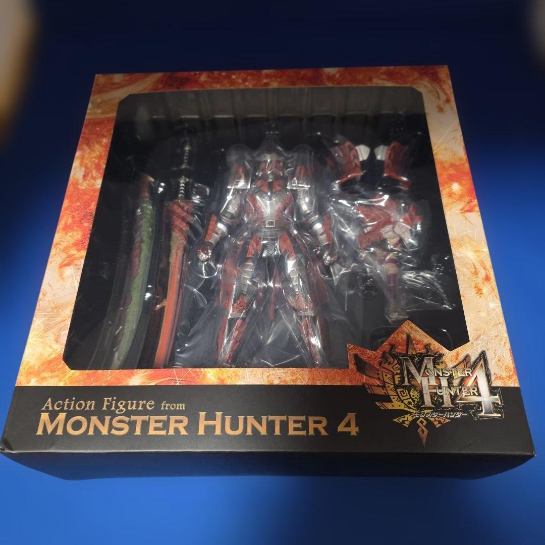 【新品未開封】 モンスターハンター4 レウスシリーズ装備ハンター 剣士 FIG]イーカプコン限定 レウスシリーズ装備ハンター(剣士