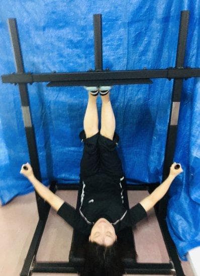 GENKI製 バーチカル・レッグプレス・マシン 50mm径プレート用