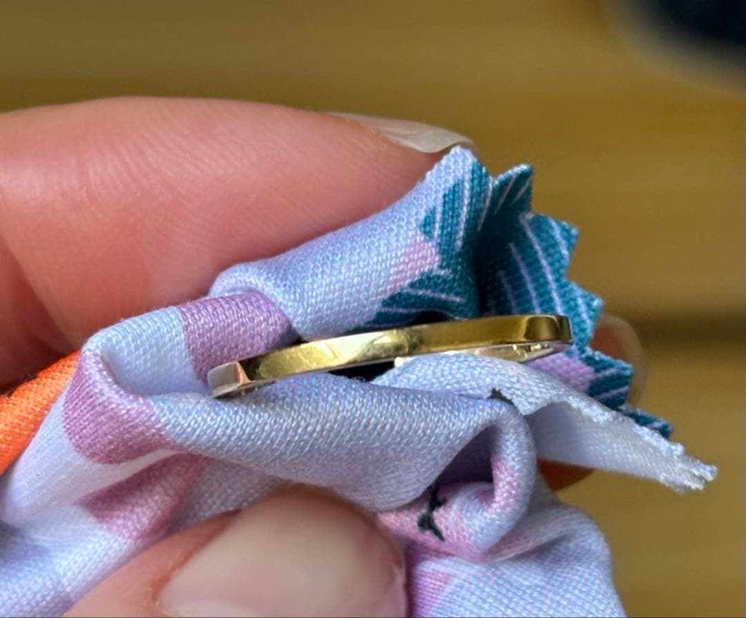 quarant'otto リング K18 ファンシーカラータンザナイト ダイヤ - メルカリ