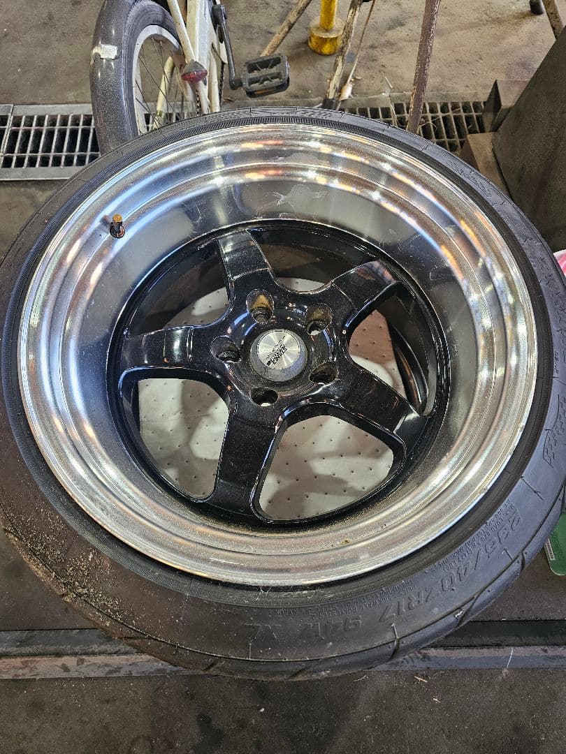 17インチ スタンスマジック130 10j+15 2本 Yahoo!オークション -「スタンスマジック」(17インチ) (ホイール)の