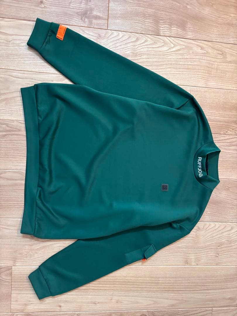 バックフレームロゴモックネックシャツ XL ゴルフフリークス】Back