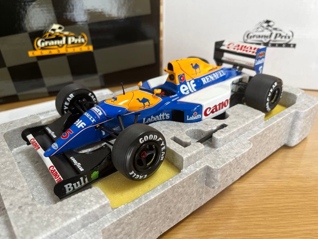 EXOTO 1/18 ウィリアムズ ルノー FW14B #5マンセル - メルカリ