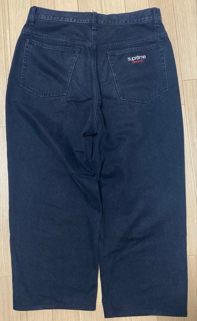 Supreme バギージーンズ \"ブラック\"(24SS)