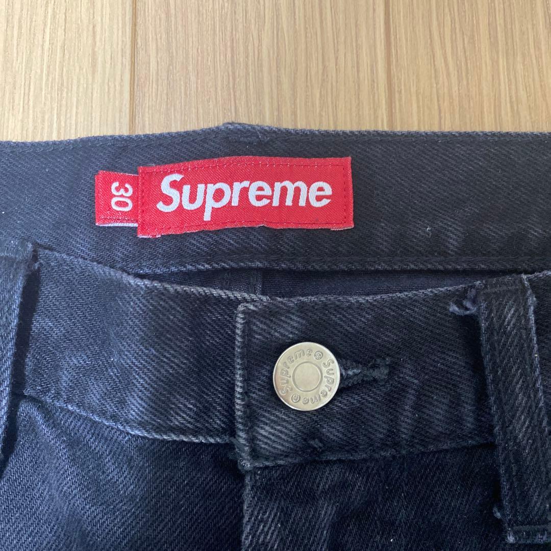 Supreme バギージーンズ \"ブラック\"(24SS)