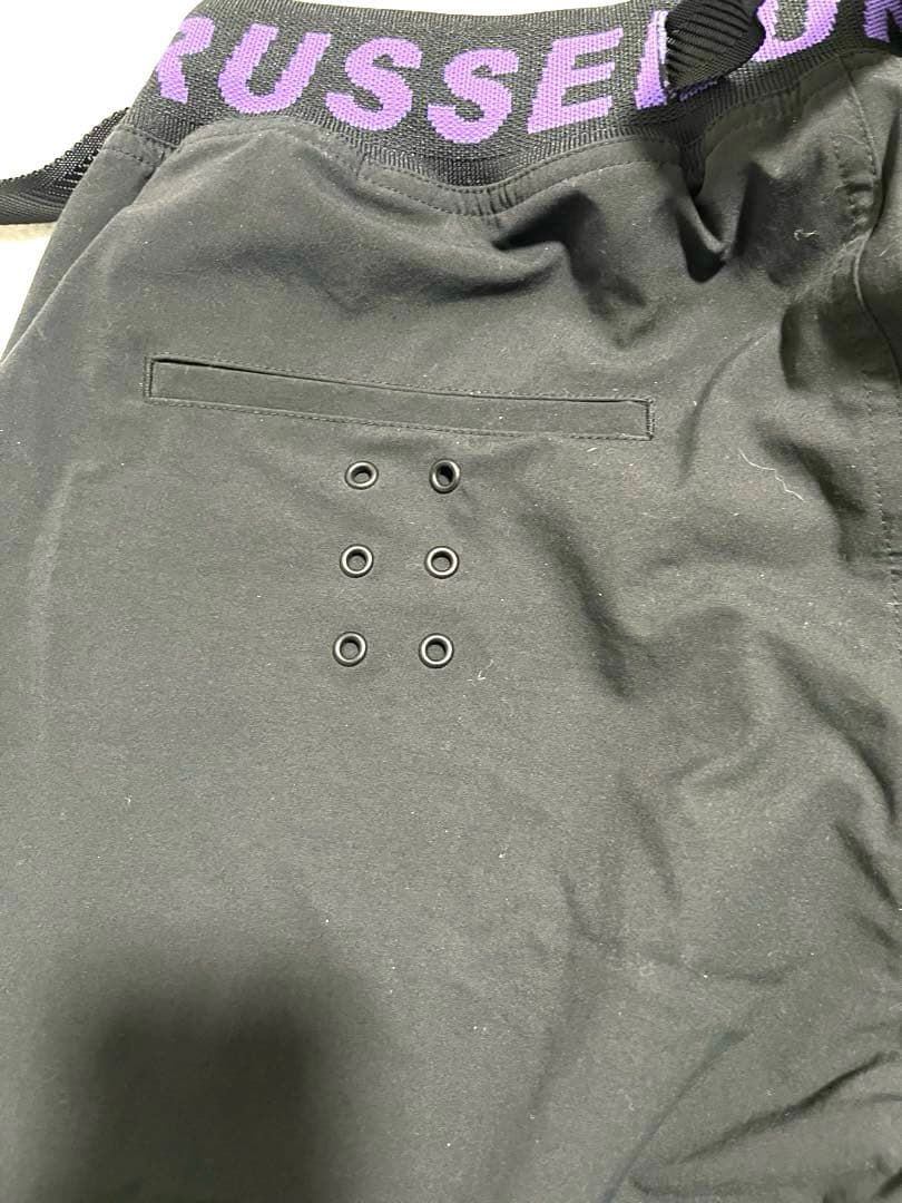 Russellino ブラックパンツ サイドストライプ サイズ6