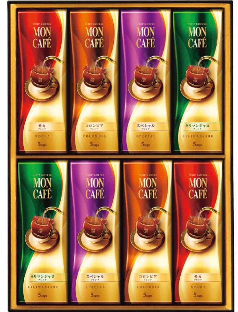 モンカフェ　ドリップコーヒーギフト ＭＣＳＨ−５０Ｄ MONCAFE モンカフェ ドリップコーヒーギフト MCSH-50D 2025お歳暮