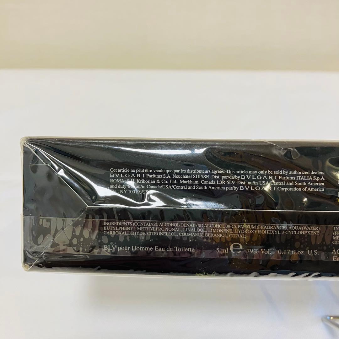 新品 BVLGARI ブルガリ トラベルコレクション ミニ香水 5本セット