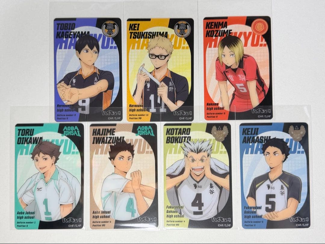 ハイキュー ショウワノート おみくじ クリアカード ジャンプフェスタ