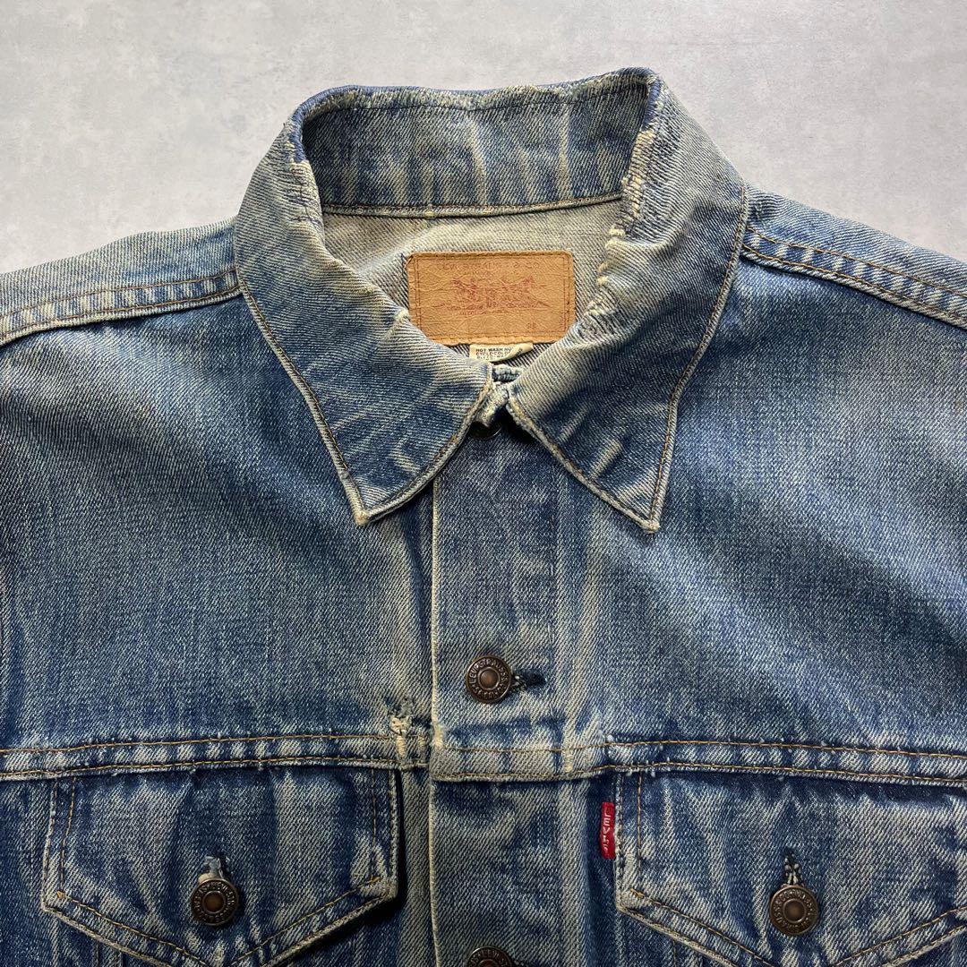 60s LEVI'S 70505 4th BIGE デニムジャケット 529 - メルカリ