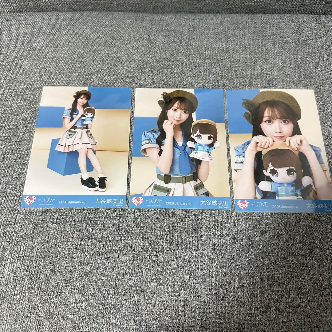 LOVE 大谷映美里 イコラブ モーリーファンタジーコラボ④コンプ 生写真