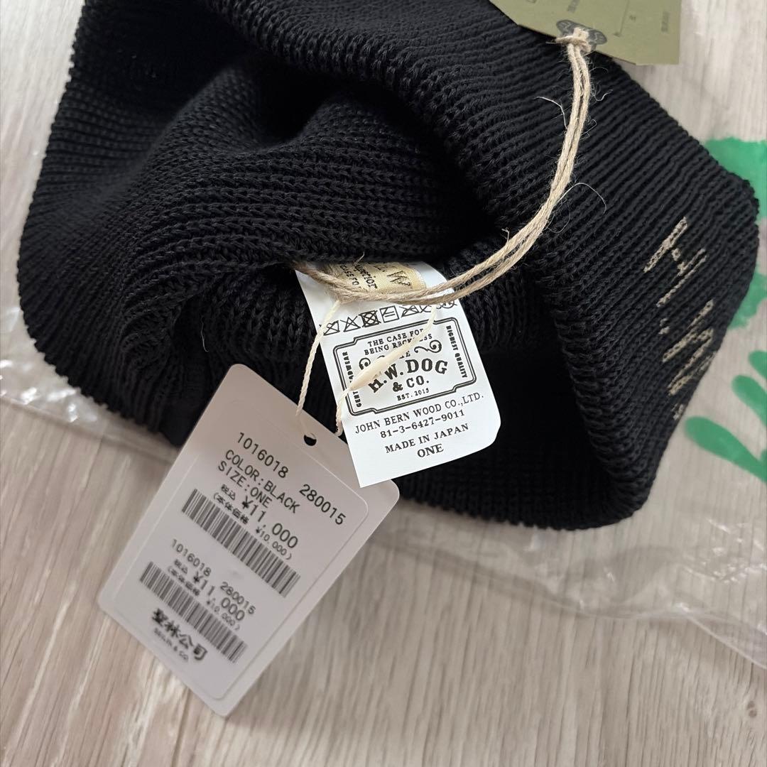 タグ付き　THE H.W.DOG&CO. Puppy ビーニー