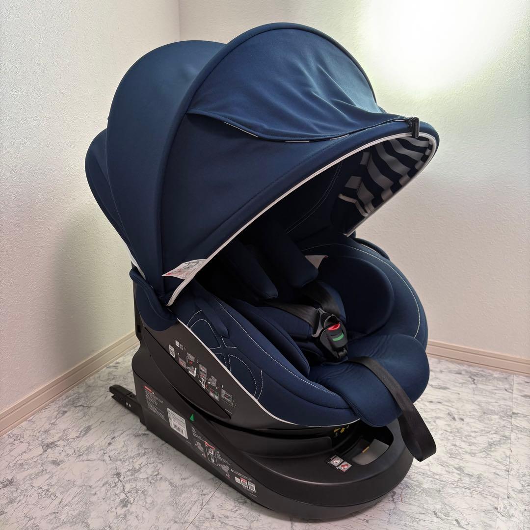 美品 エールべべ クルット4i oui2チャイルドシート isofix 2018