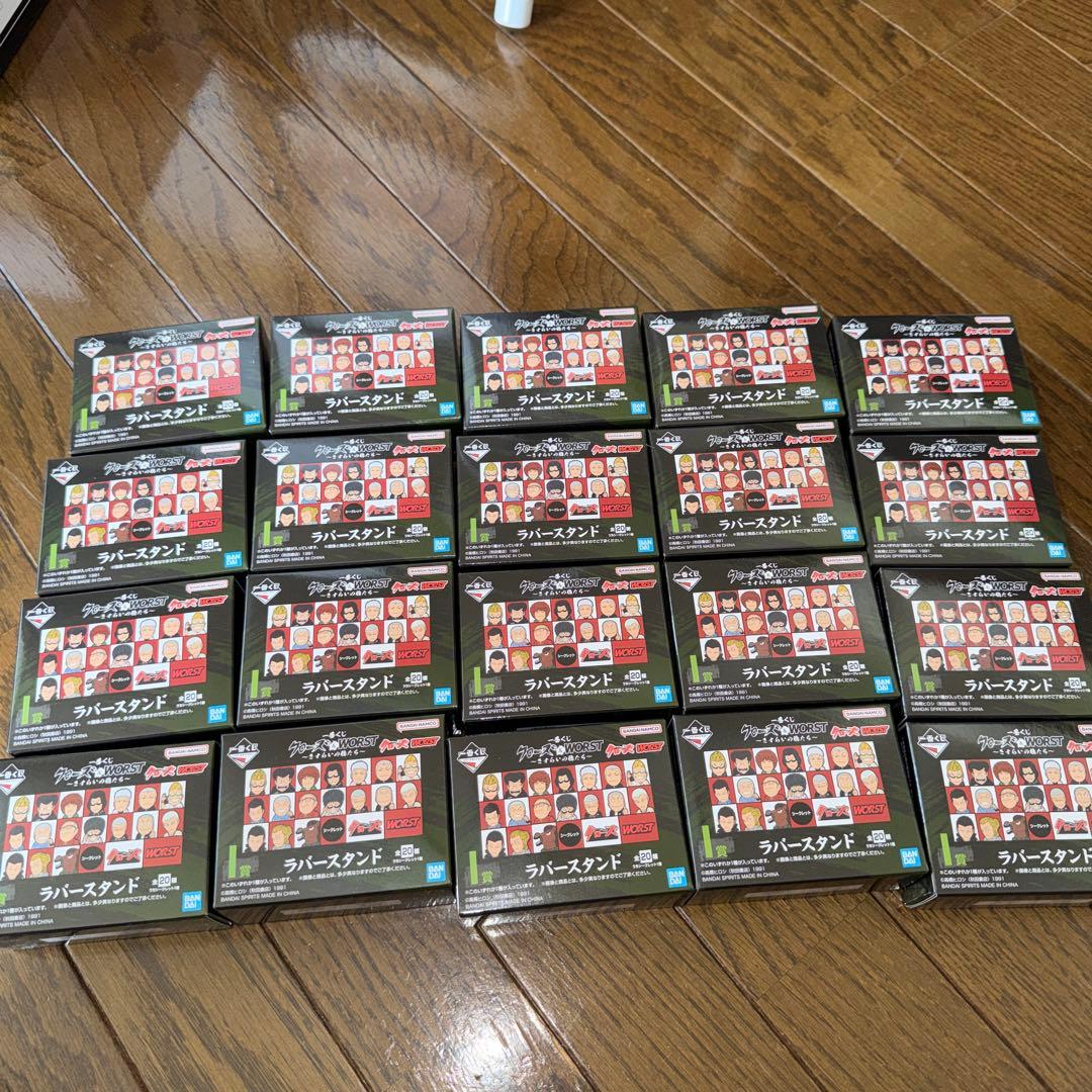 新品】クローズ＆WORST 一番くじ ラバースタンド 全20種セット - メルカリ