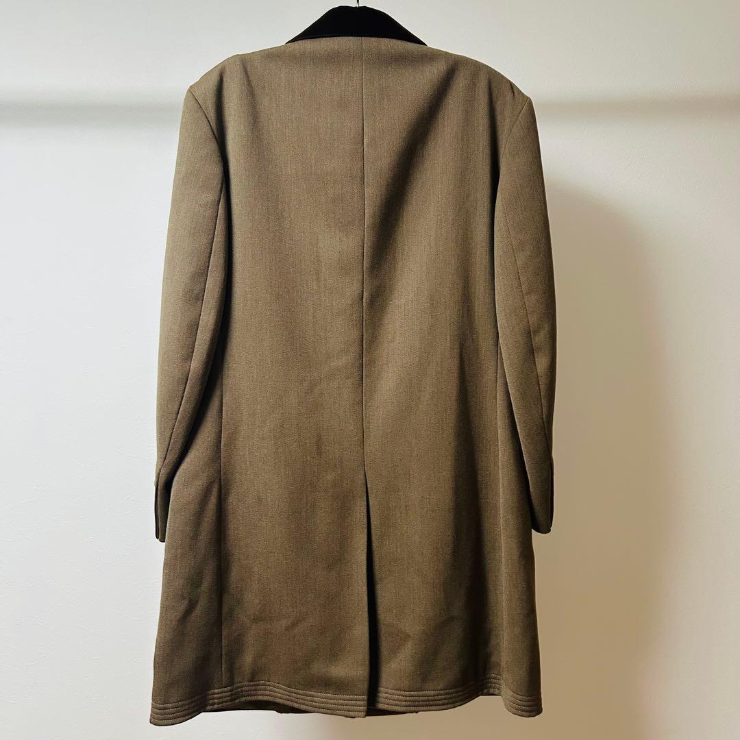 希少 英国製 HACKETT ハケット ウールチェスターコート L ブラウン系