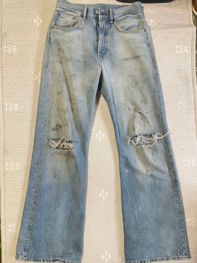 登坂広臣着用Acne Studios 2021m penicillin デニム - メルカリ