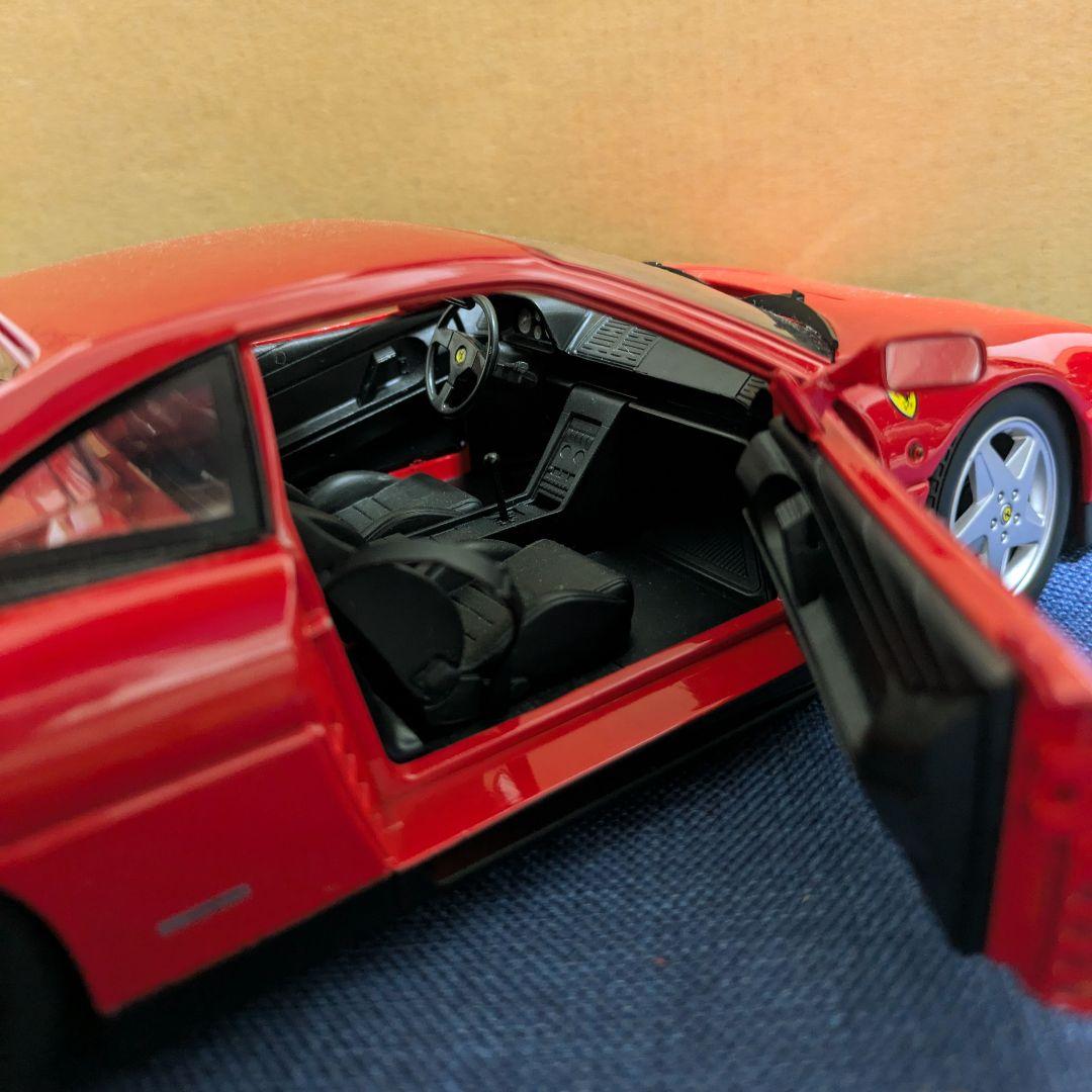 Ferrari 348 1/18 ホットウィール 箱無 HOT WHEELS CAR 1990 FERRARI