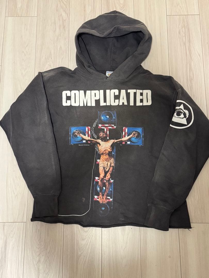 L*a様 23aw SAINT MICHAEL KK_HOODIE COMPLI SAINT MICHAEL(セントマイケル) 23AW COMPLICATED KK_HOODIE