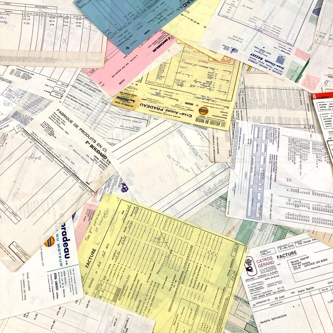 あと数個のみ 書類や請求書、手書きの紙モノだけで【800g】（200