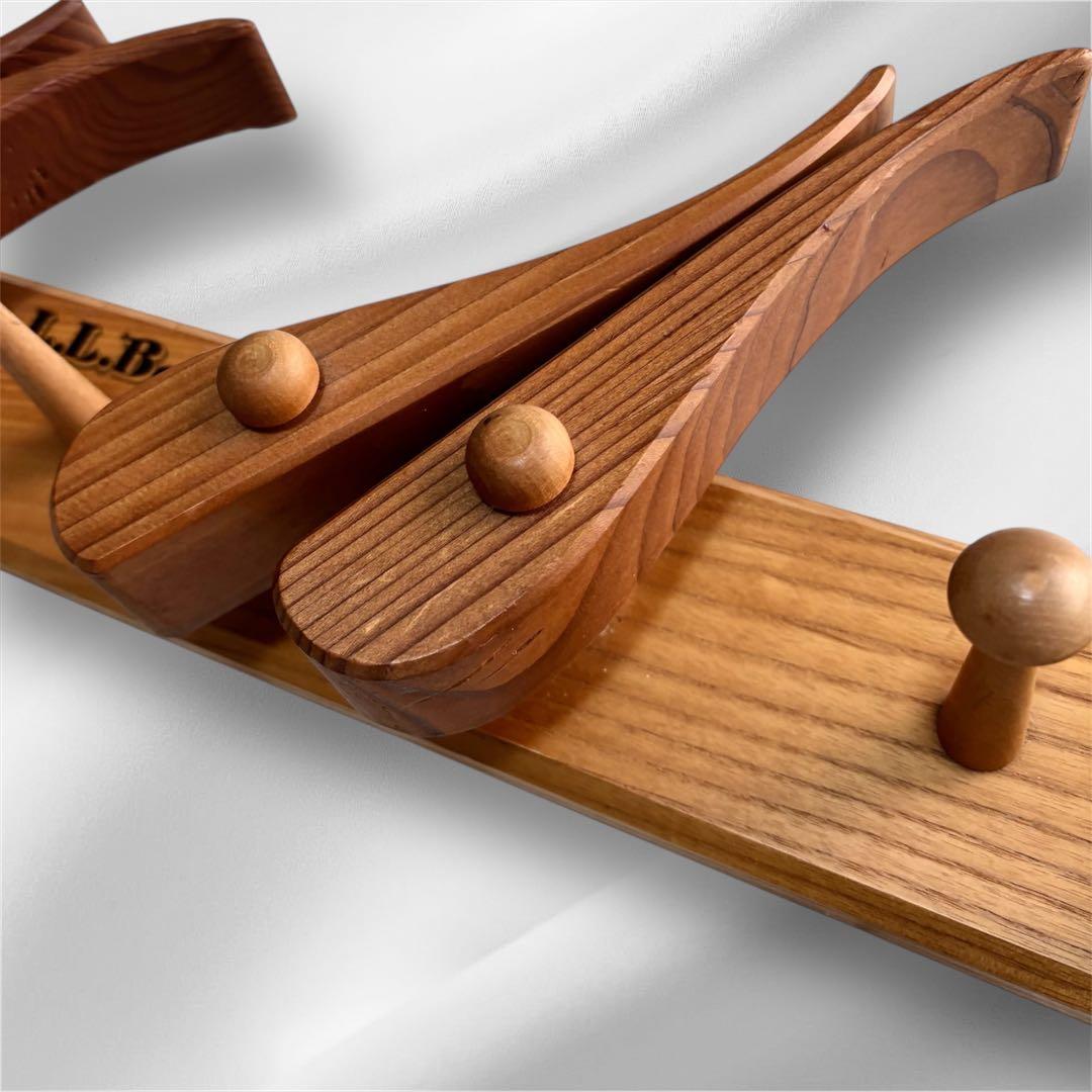 L.L.Bean エルエルビーン スキー板壁掛けラック スキーハンガー